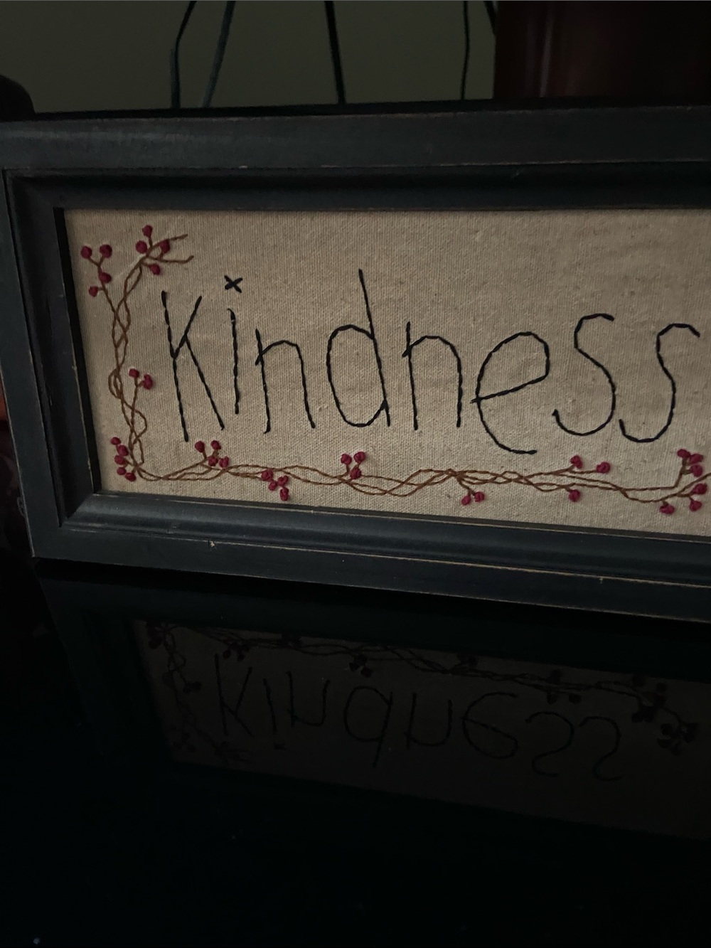 Stitched Primitive Sign - Picture 2 of 3